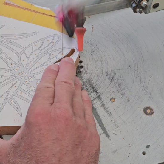 Making a Dragonfly on a scroll saw