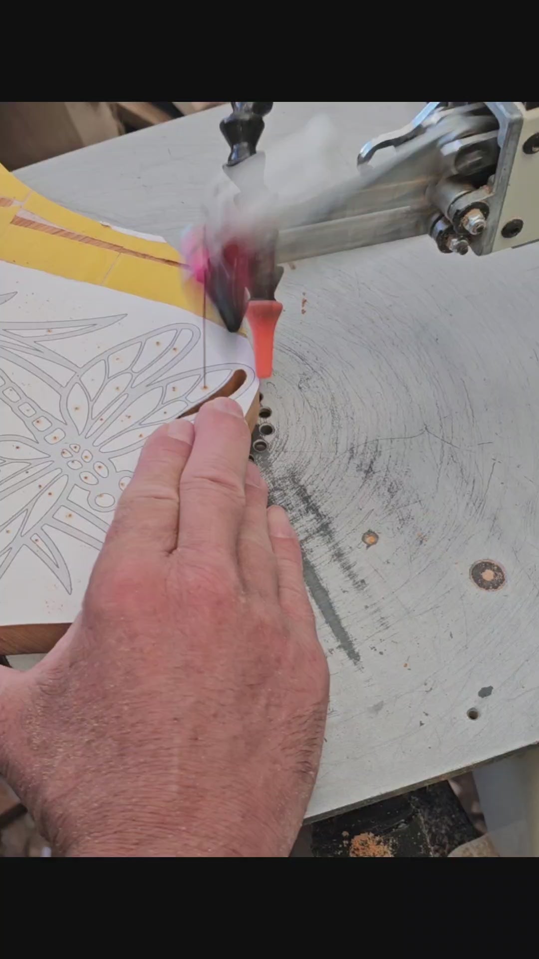 Making a Dragonfly on a scroll saw