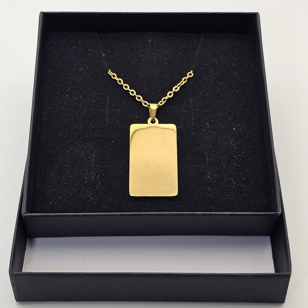 Personalised Handwriting Necklace – Engraved Stainless Steel Pendant