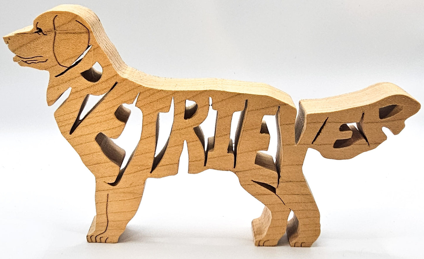 Handmade Wooden Dog Breed Ornament – Choose Your Breed