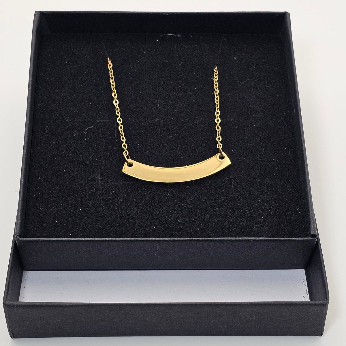 Personalised Handwriting Necklace – Engraved Stainless Steel Pendant